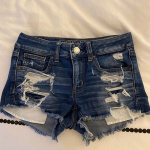 American Eagle Distressed Shorts